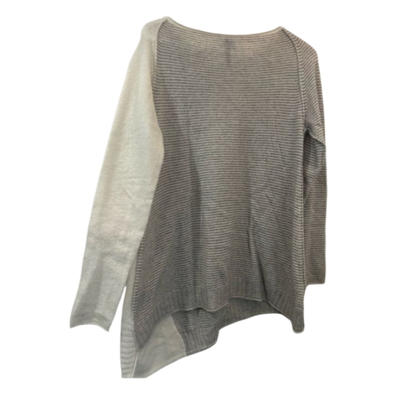 💫100% Cashemire Women’s Oversize Asymmetrical Knit Sweater.Rare FIND - Picture 2 of 11